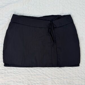 PacSun LA Hearts Nylon Black skirt with tie